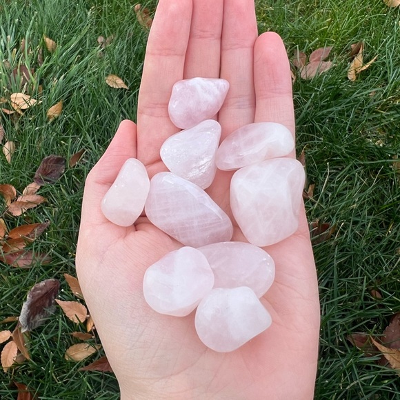 Rose Quartz Tumbled Stones - Picture 1 of 4
